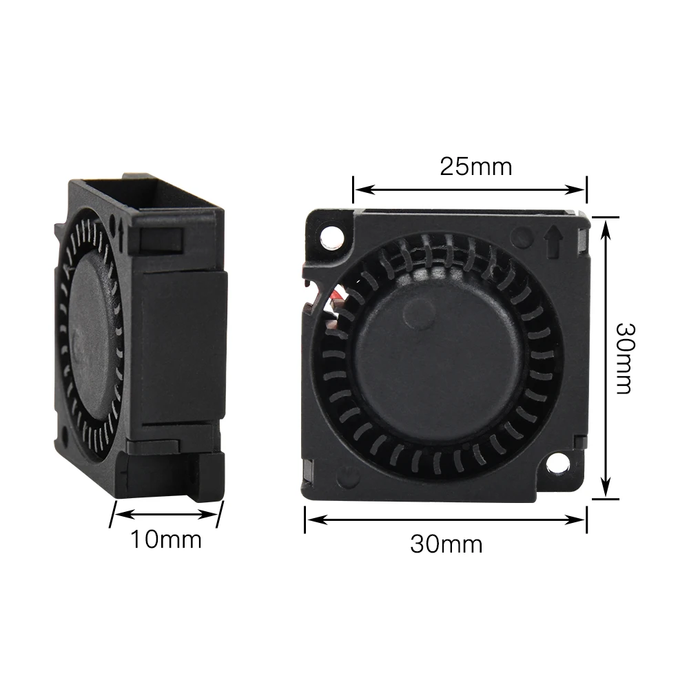 FYSETC 2PCS Voron 0.1 3010 3D Printer Cooling Fans DC 24V Turbo Silent Cooler Heat Dissipation Replacement Parts Accessories | Компьютеры