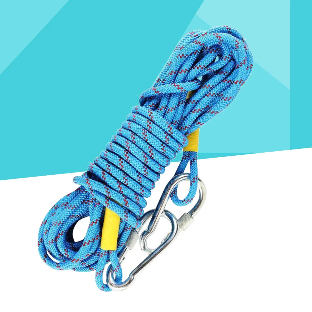 

Outdoor Climbing Rope 2 Meters Rock Climbing Rope Escape Rope Safety Rope Fire Parachute Rope Hiking Accessories