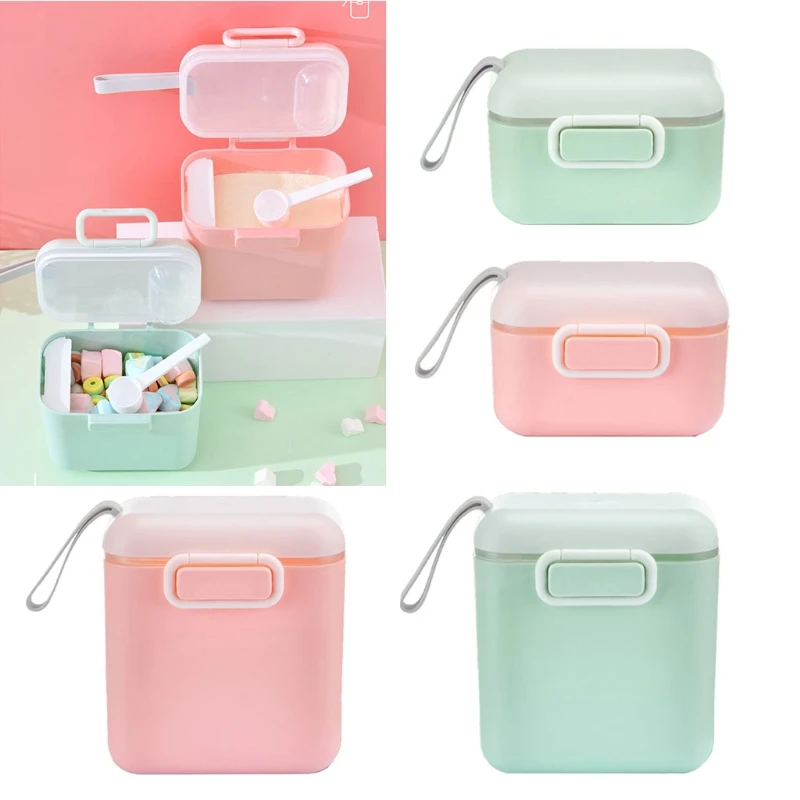 Baby Formel Dispenser mit Scoop 400ml/800ml Milch Pulver Lagerung Box Säugling Ätherisches Getreide Toddle Snacks Container
