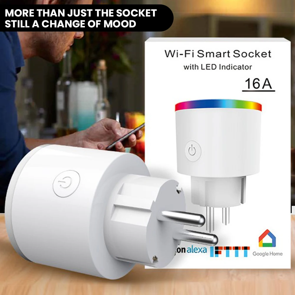 Умная розетка с поддержкой wi fi и таймером для мобильного телефона|Детали