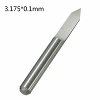 2510pcs stainless steel flat tip pcb board 0 1mm 60 degree engraving cutter and milling cutter v shape
