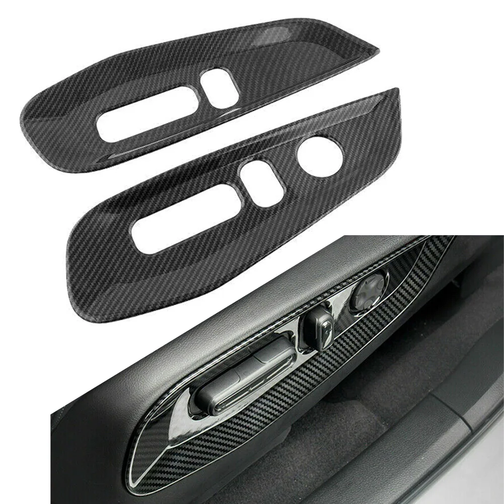 Стильная рамка из углеродного волокна для регулировки автомобильного сиденья