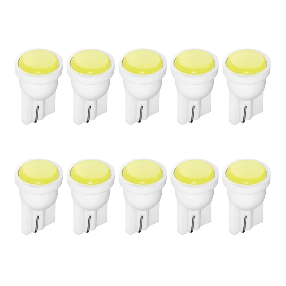10x T10 COB SMD Автомобильный светодиодный W5W 168 боковая пластина лицензии украшения