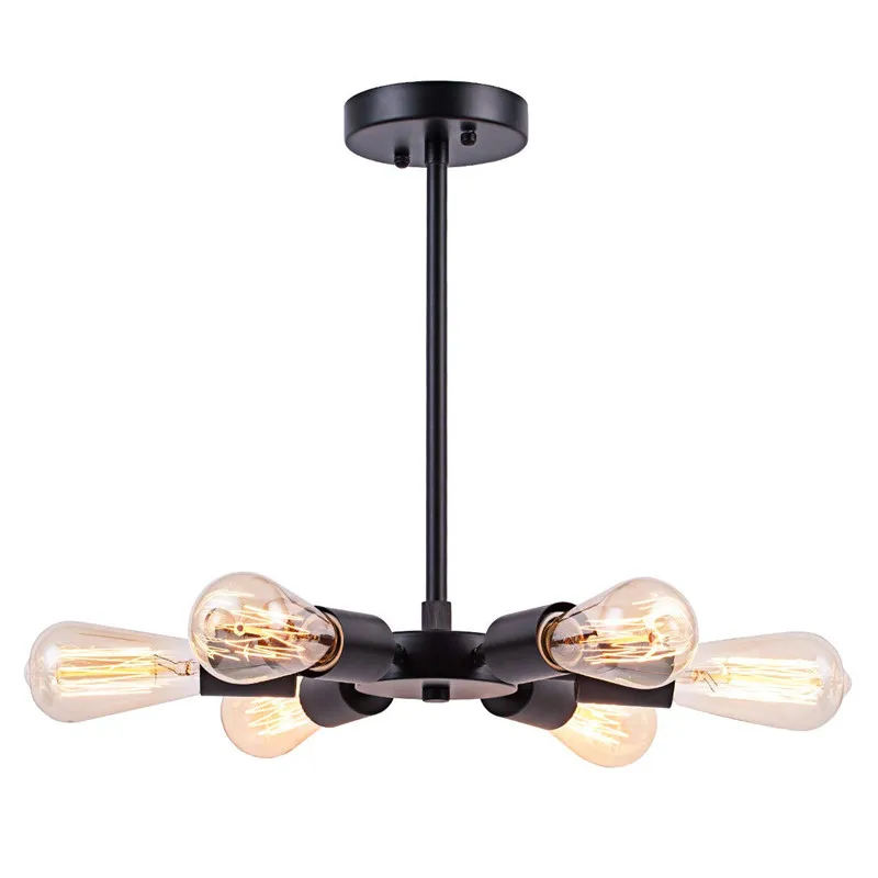 LED Pendant Lights Retro Loft Iron Lighting Fixtures Kitchen Restaurant Lights Room Decoration Lights Living Room Hanging Lamp
