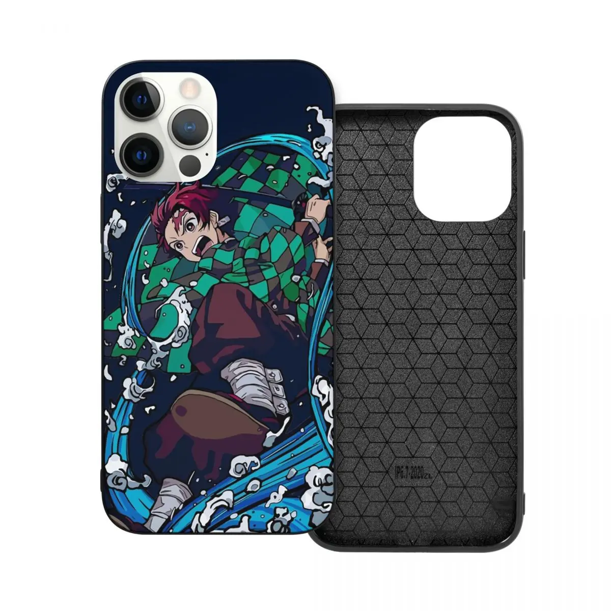 

Чехол Tanjiro Kamado из поликарбоната и стекла для телефона из ТПУ для iPhone 13 12 11 Xs Xr X Pro Max Mini 7 8 Se2 Plus 6 6S