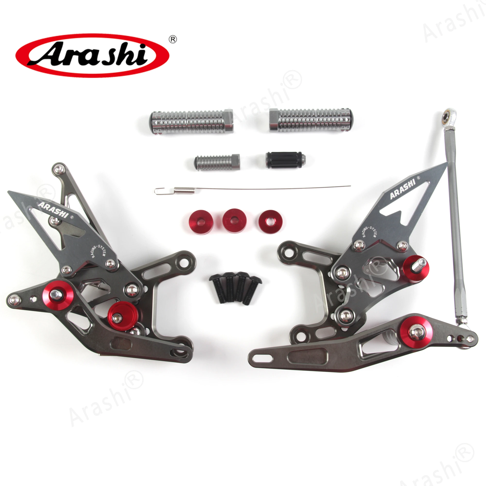 Араши для YAMAHA YZF R1 2009-2014 мотоцикл подножки ЧПУ Регулируемые YZF-R1 2009 2010 2011 2012 2013 2014