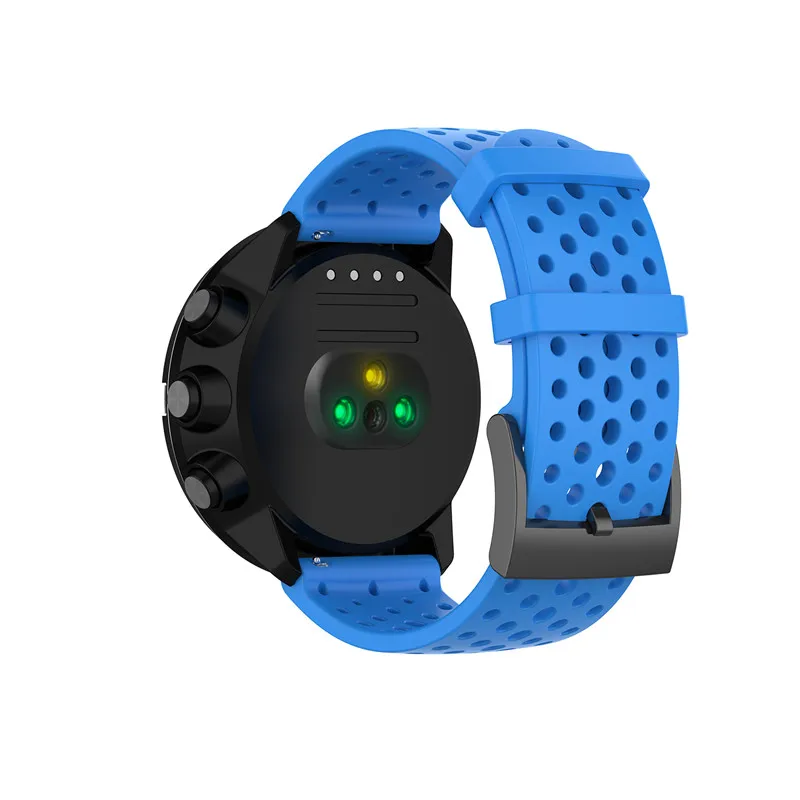 50 шт. Открытый Спорт Силиконовые замена часы ремешок браслет для Suunto 9/Baro Suunto Spartan Спорт наручные часы HR D5
