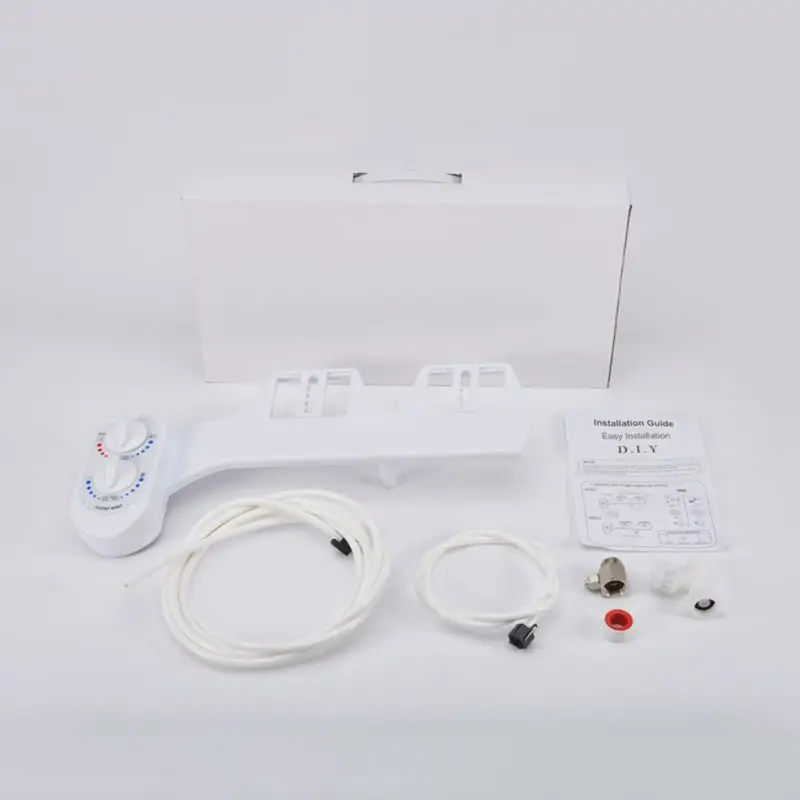 

Bidet Toilet Seat Attachment Hot and Cold Non-Electric Single Nozzle Bidet Sprayer