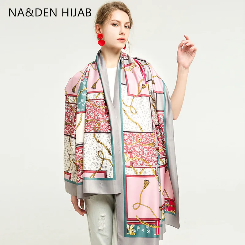 

NEW Geometric scarves Muslim hijab Long muffler Winter scarf Islamic bandana Flower printing shalws Hi-Q ladies wraps 10 pcs/lot