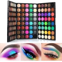 makeup eye shadows palette pro cosmetic 120 color waterproof long wear matte smooth powder earth rainbow pigment make up pallete