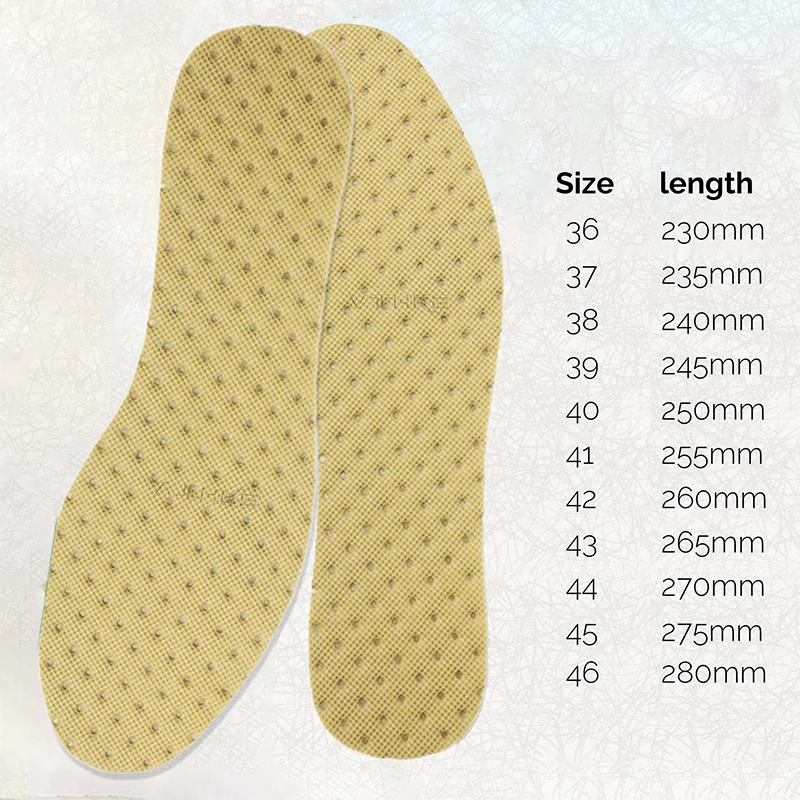 10PCS Deodorant Insoles Light Weight Shoes Pad Absorb-Sweat Breathable Bamboo Charcoal thin Sports Insoles Men Women