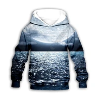 sunset landscape 3d printed hoodies family suit tshirt zipper pullover kids suit sweatshirt tracksuitpant shorts 03