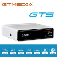 gt media gts 4k android 6 0 tv box dvb s s2 satellite receiver 2gb 8gb 3d h 265 hevc mpeg 24 wifi 2 4ghz bt 4 0 smart tv box