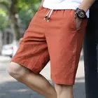 Мужские пляжные шорты, летние дышащие спортивные штаны из высококачественного хлопка, 5XL, 4XL, размера плюс