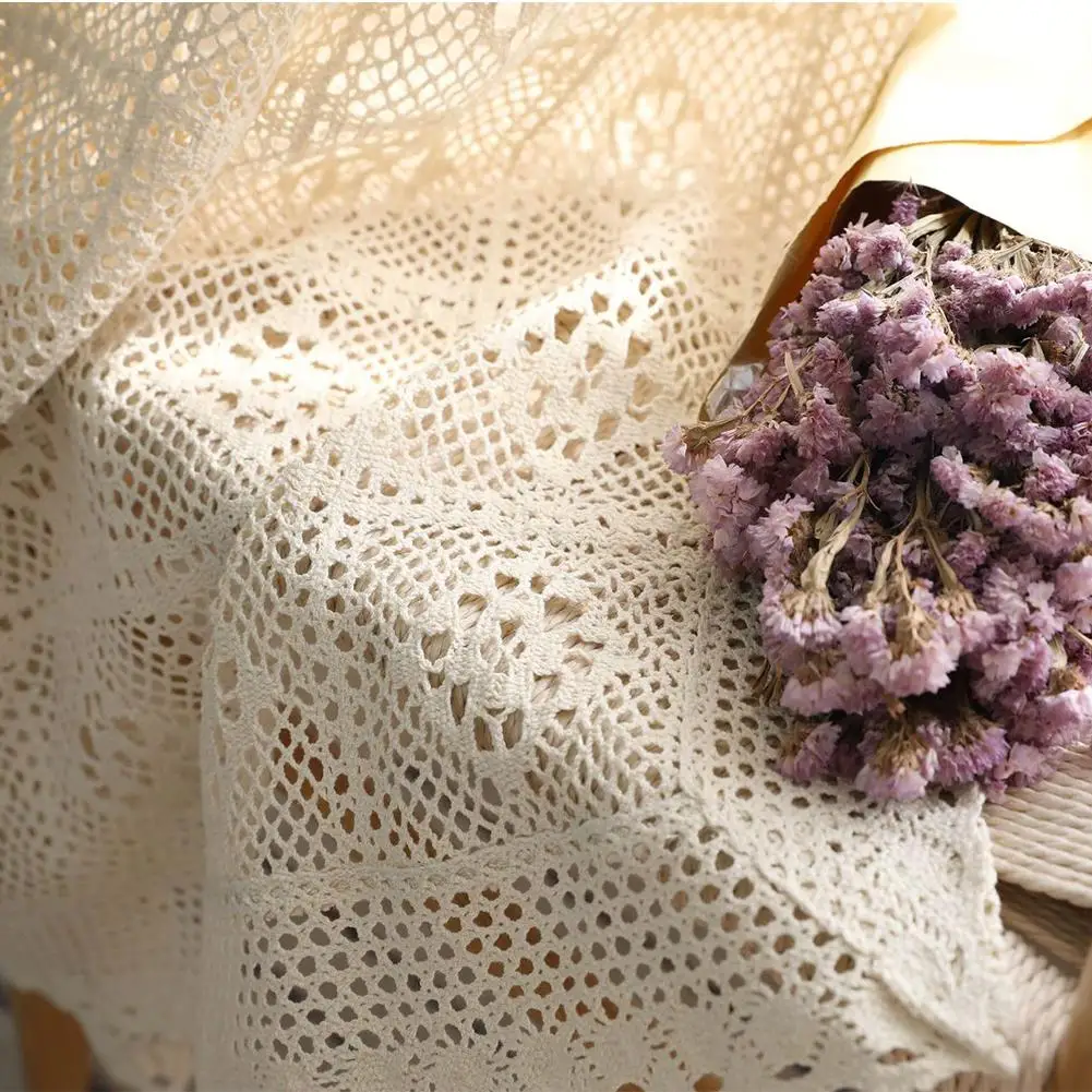 Хоббилан Ретро пропускающий полый занавес отделка крючком крюк цветок Северная