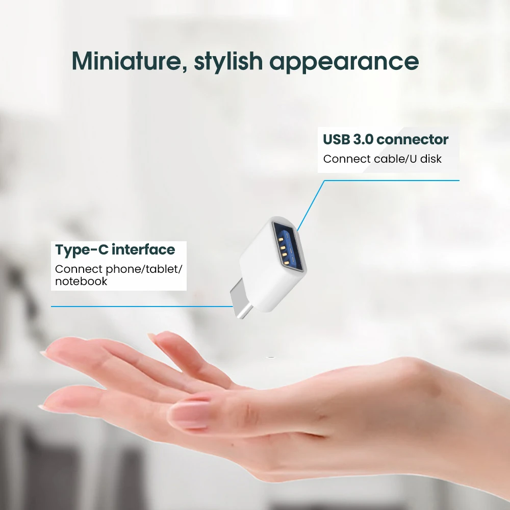 kebidu USB Type-C OTG Cable Adapter Type C USB-C Converter Female to Male for Android Phones Newest | Компьютеры и офис