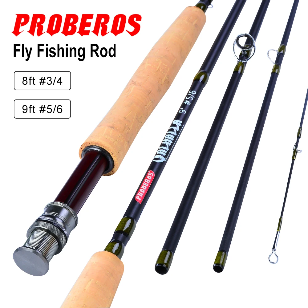 PROBEROS 8 футов и 9 1 шт. японская Удочка из углеродного волокна для ловли нахлыстом 2 43