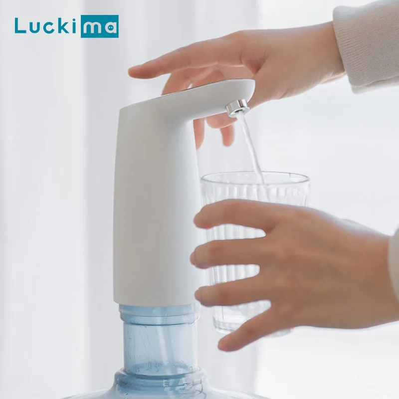 Электрический диспенсер для воды портативный умный мини дозатор питьевой USB