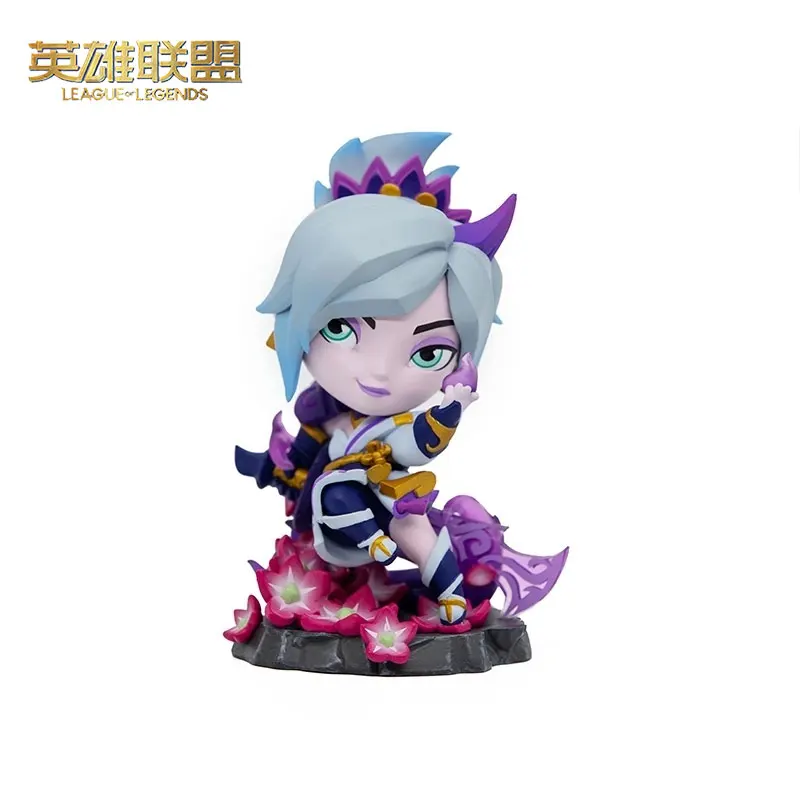 

League of Legends Riven Anime Games Peripheral Desktop Model Ornament Anime Figure Collectibles Model Toy Gift For Childen Boxed