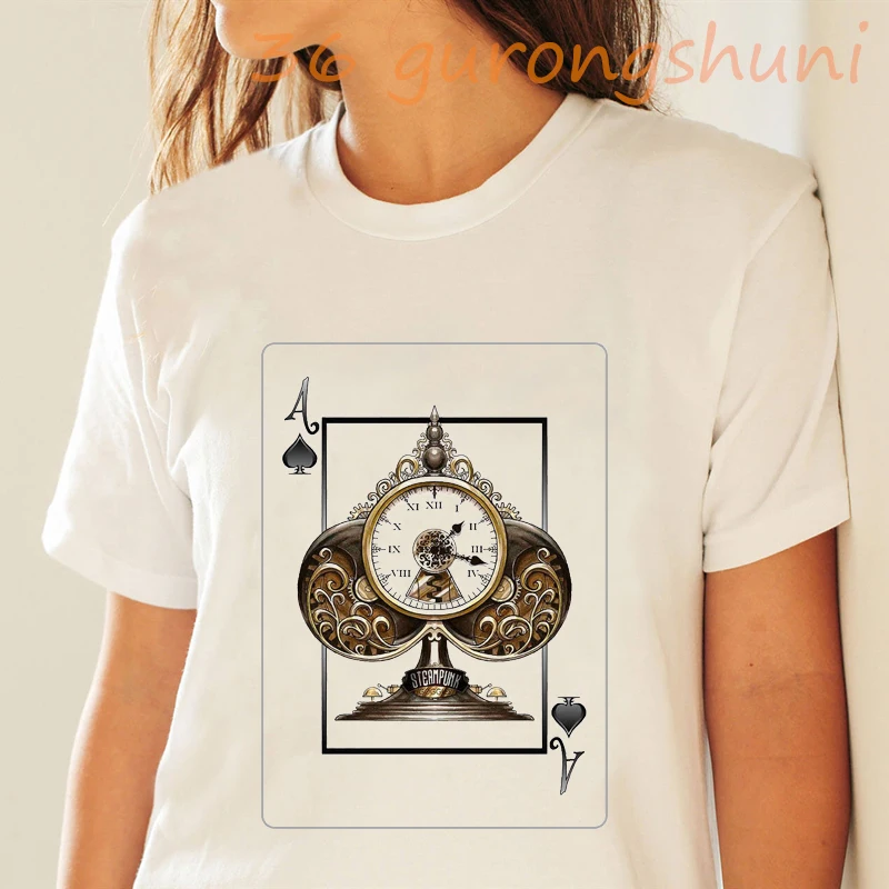 

Летняя футболка с принтом «Лопата», женская тонкая футболка в стиле Харадзюку, Корейская белая женская Милая одежда, женские топы, футболка