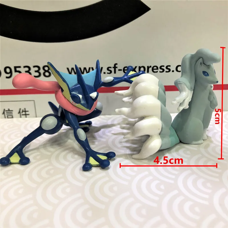 7 см TAKARA TOMY Pokemon Greninja Kyogre Ninetales аниме actie & toy Фигурки Модель игрушки для