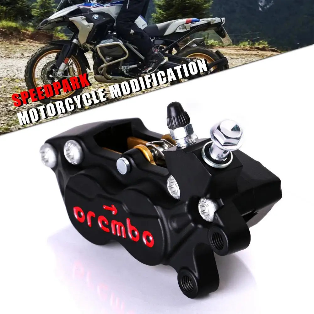 

Motorcycles Universal Front Rear Brake Calipers Universal 40mm 4 Pistons 32*27mm Motorcycle Parts