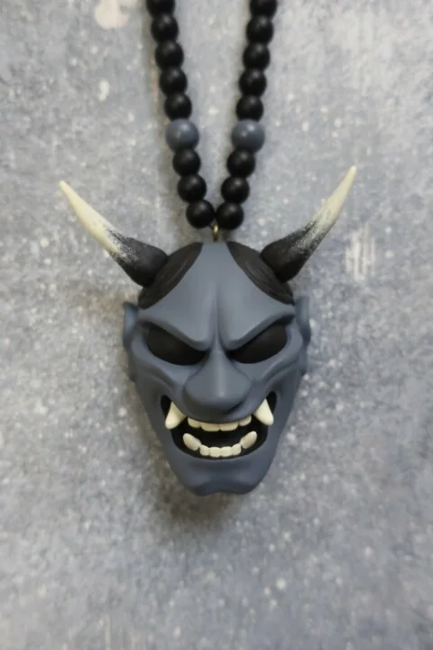 Японские Автомобильные подвесные маски на шлем Samurai Kabuto для лица украшения