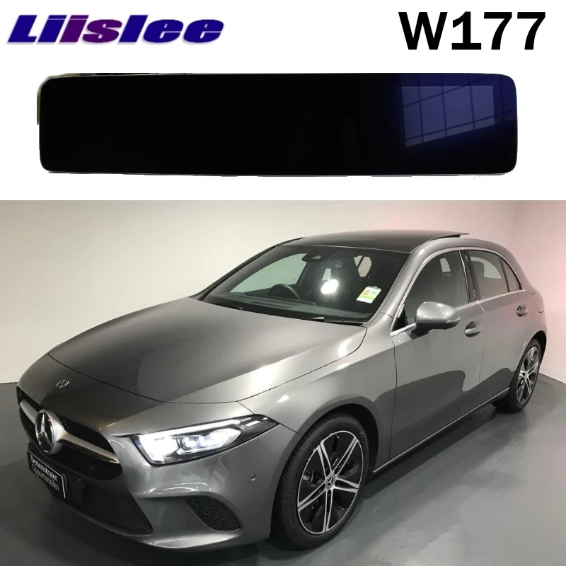 Автомагнитола LiisLee с GPS стерео Навигатором для Mercedes Benz A Class W177 A200 AMG 2018 2019 2020