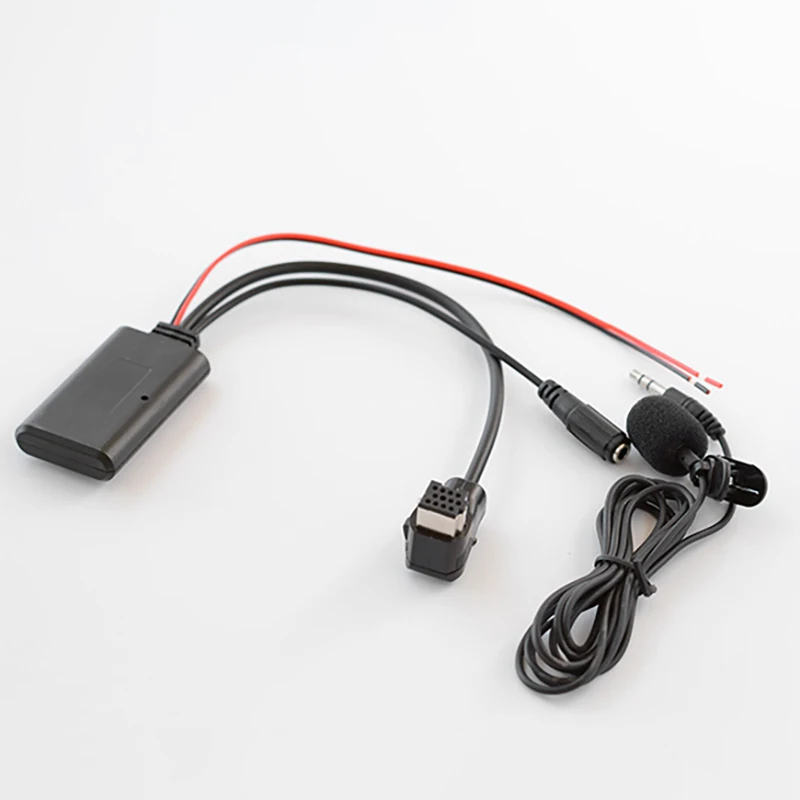 Автомобильный Bluetooth 5 0 Aux кабель микрофон Громкая связь мобильный телефон адаптер
