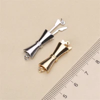diy necklace bracelet connectors clasp 18k gold plating copper cubic zirconia clasps for jewelry making fastening accessories