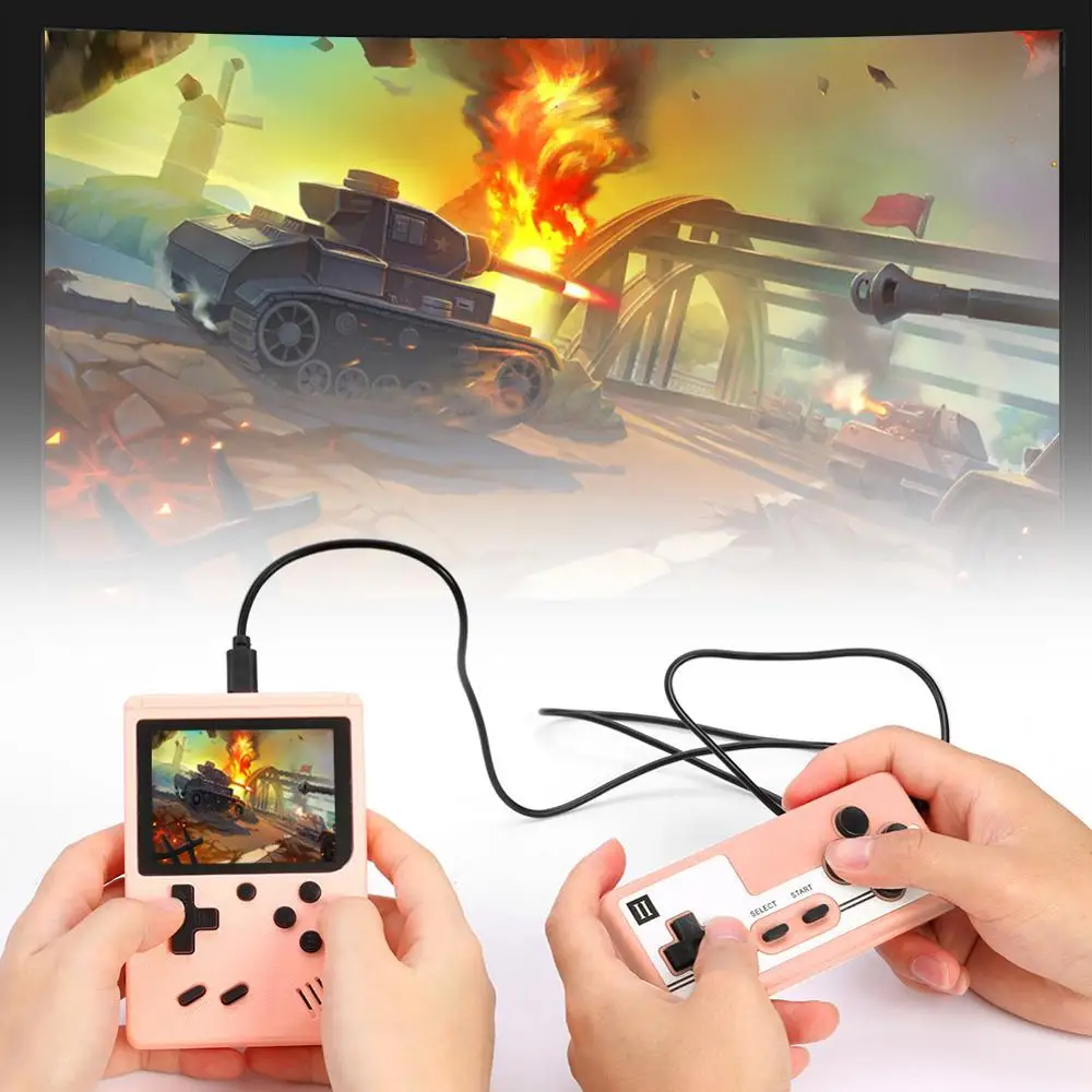 

2021 NEW 800 IN 1 Retro Video Game Console Handheld Game Portable Pocket Game Console Mini Handheld Player for Kids Player Gift