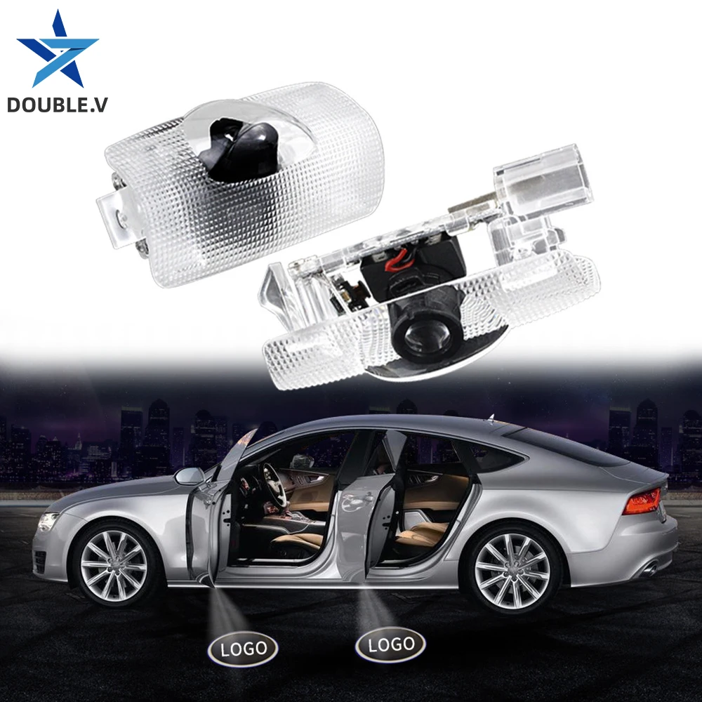 2 шт. подсветка двери авто Автомобильный Дверной светильник для lexus logo ES LS GX LX