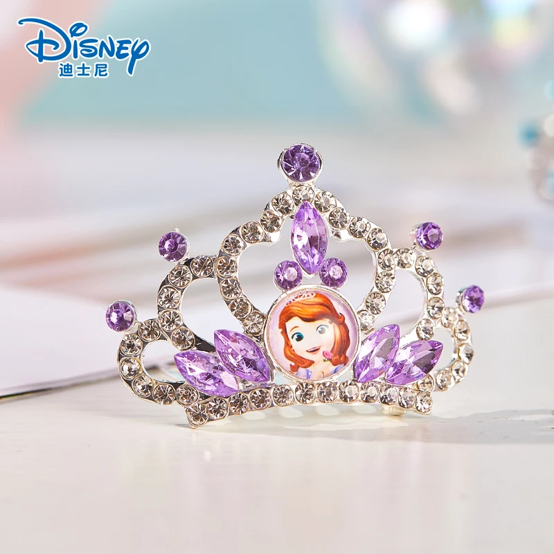 Disney Frozen 2 Эльза Девочки Корона Русалочка Расчески для волос Детская косметика Развлекательные игрушки Детские аксессуары Подарок на Рождество для малышей