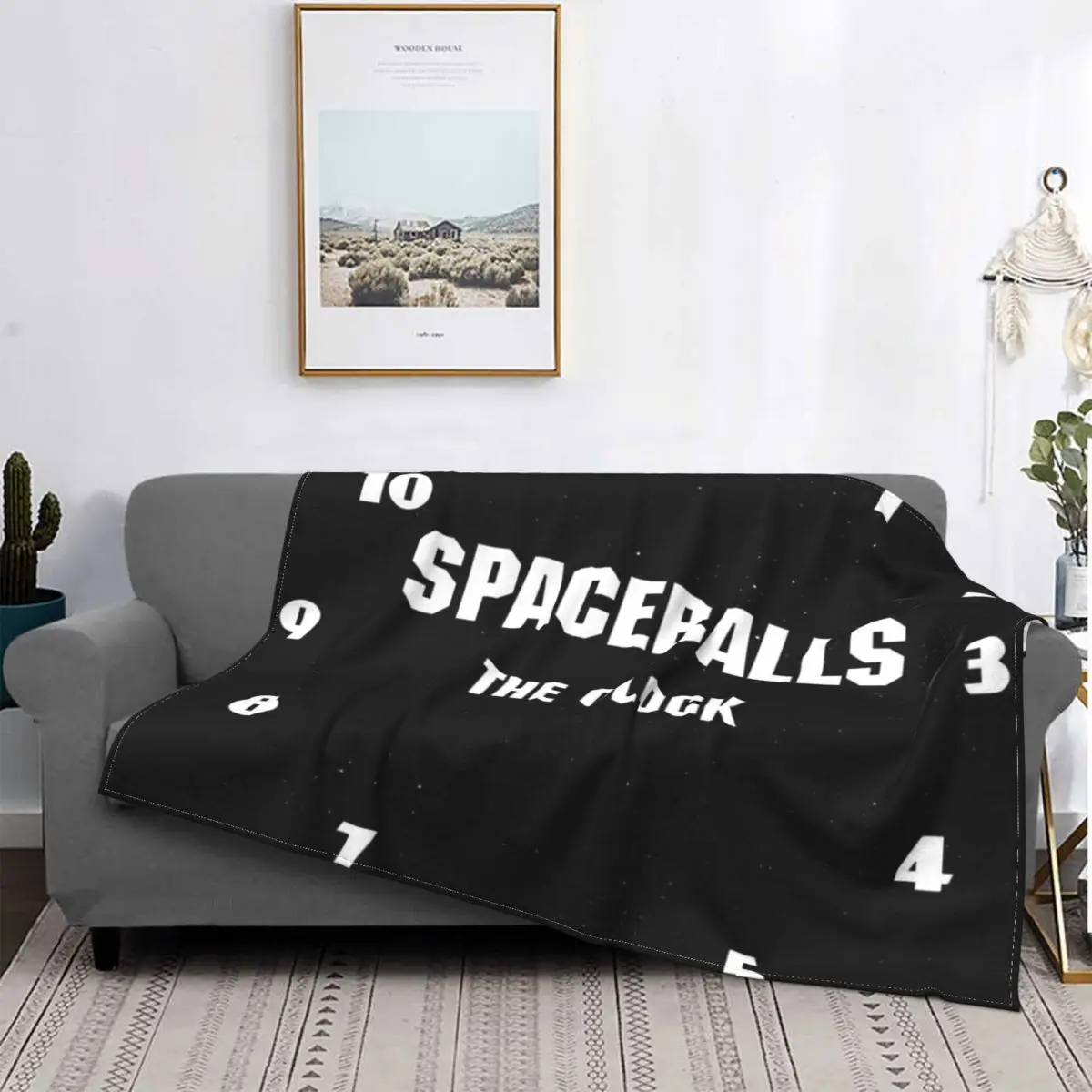 

Spaceballs - The Merchandise Blanket Bedspread Bed Plaid Bedspread Plaid Sofa Fleece Blanket Beach Towel Luxury