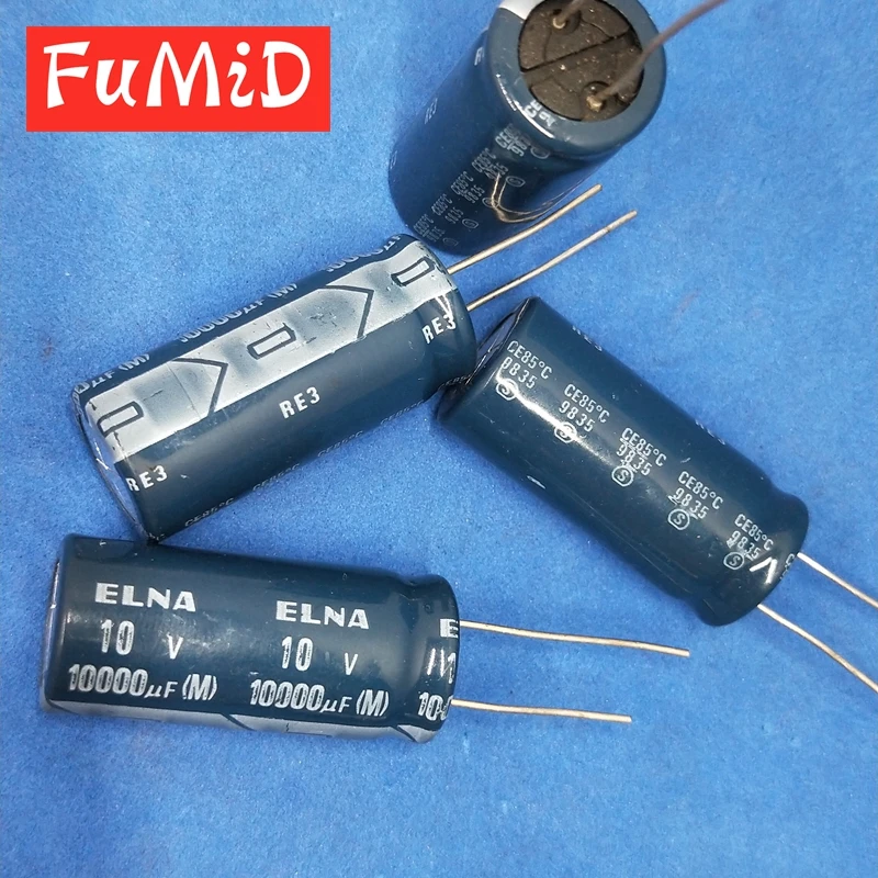 5 шт. Новый и оригинальный аудио конденсатор ELNA 10V10000UF RE3 серии 85 градусов 10000UF10V