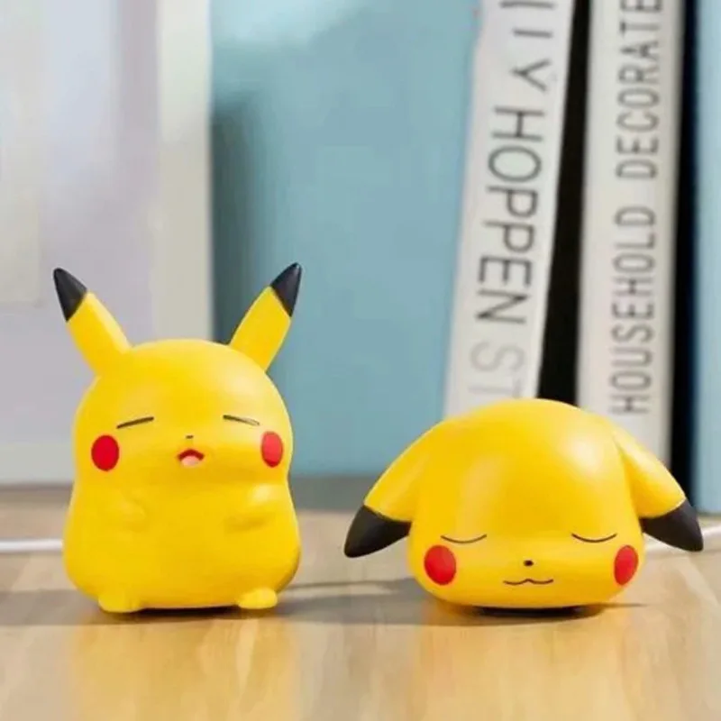 

Pokemon Pokemon Pikachu Warm Night Light Lying Position Standing Position Q Version Doll Boxed Figure