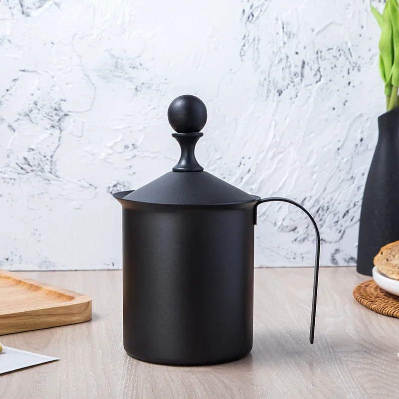 Вспениватель для молока из нержавеющей стали Пенообразователь капучино кофе