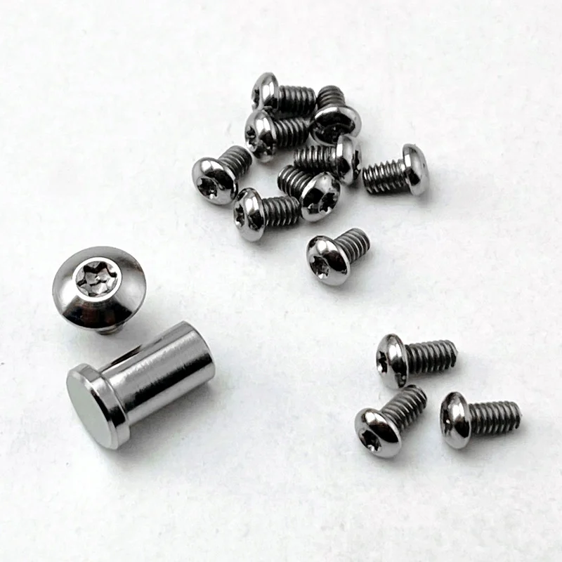 Full Set Custom Made Titanium Alloy Knife Handle Screws for Benchmade 940 Osborne Direct Fit Screw Spindle Pocket EDC DIY Parts | Спорт и