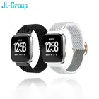 Эластичный нейлоновый ремешок для Fitbit Versa 2 Lite, ремешок для наручных часов Versa 2, регулируемый браслет для часы Versa, аксессуары