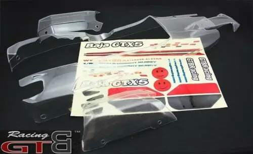 Прозрачный корпус корпуса (без наклейки) для HPI Baja 5B KM Rofun Buggy &amp Trucks rc автозапчасти