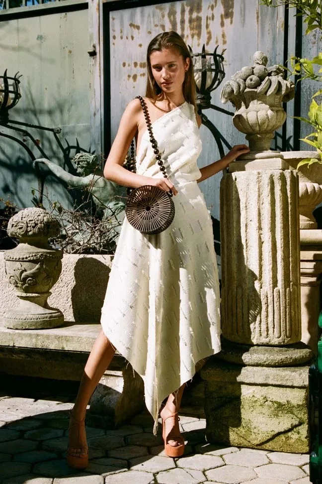 

2019 European and American New Women's Hot Sexy One-Shoulder Backless Dress