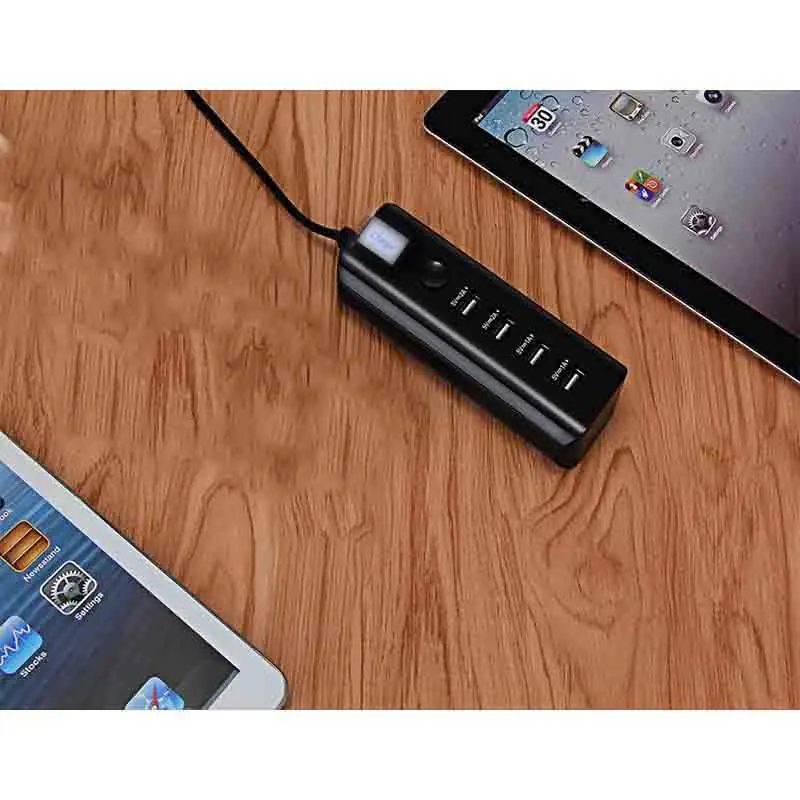 Розетка и переходник Европейского союза с 4 USB портами адаптер для зарядного