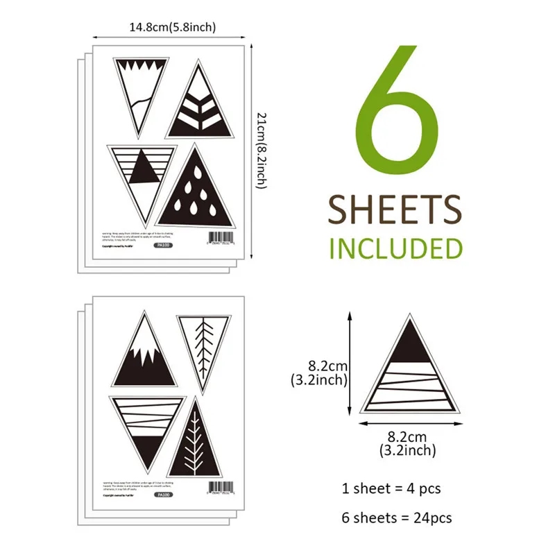 Мобильные креативные настенные стикеры сделай сам прикрепленные декоративными