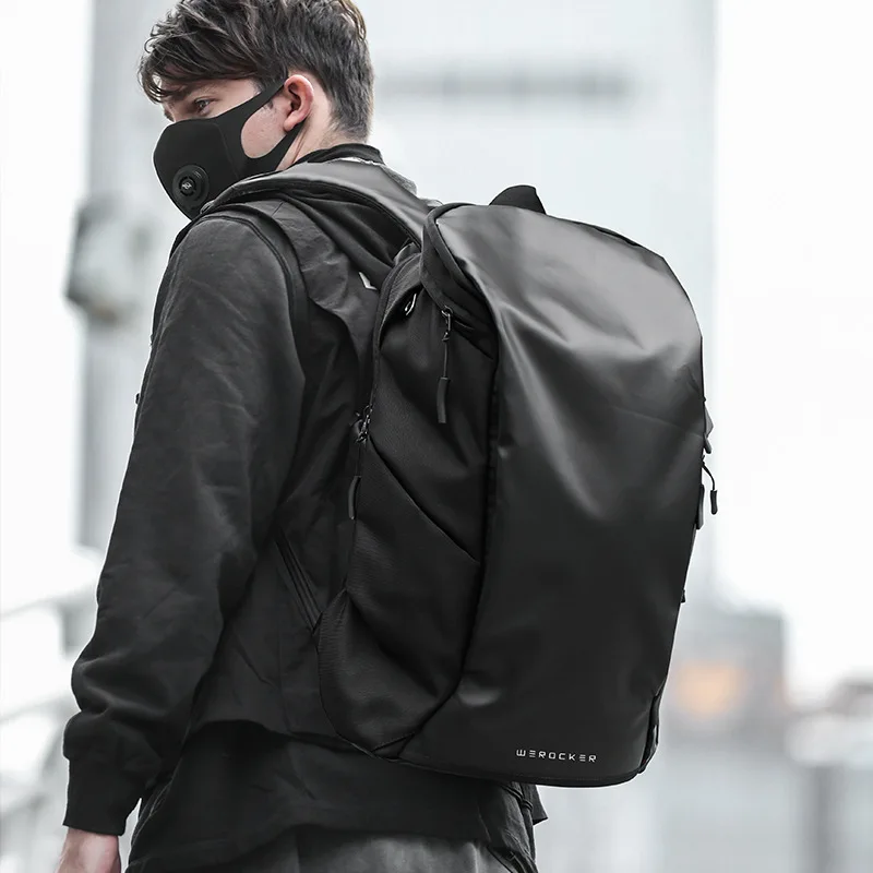 Men's Fashion Trend Functional Wind Travel Large Capacity Sports Leisure Laptop Backpack