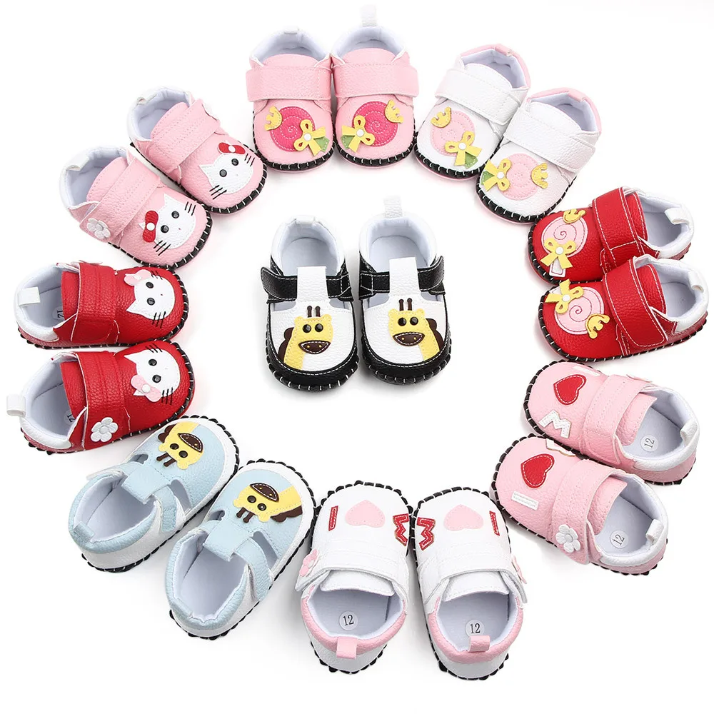 Весенняя обувь для младенцев 0 18 месяцев повседневная кожаная мальчиков и