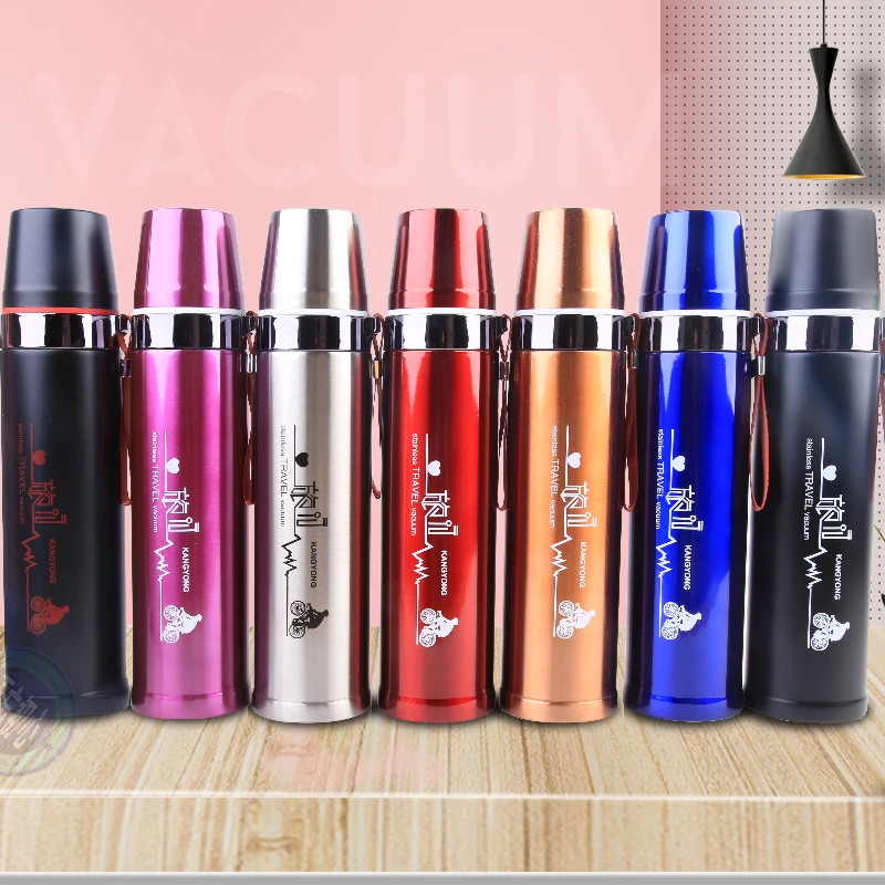 

Vacuum kettle Male and Female Students Fashion Creative Portable Large Capacity Outdoor Car Stainless Steel Warm Water Cup
