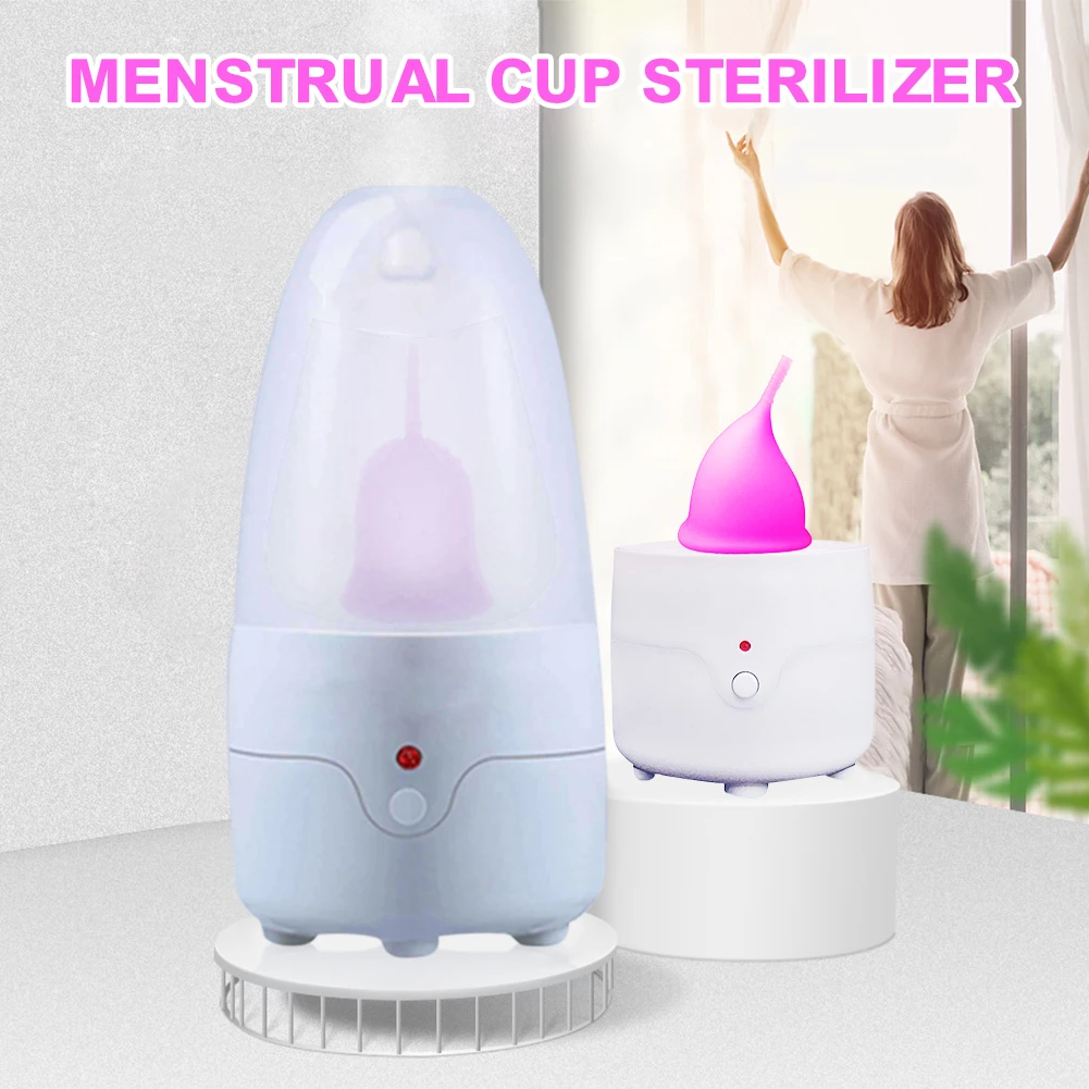

Menstrual Cup Sterelizer Women Menstrual Cup Disinfection Box Steam Sterilize Feminine Lady Period Health Care Tools For Home