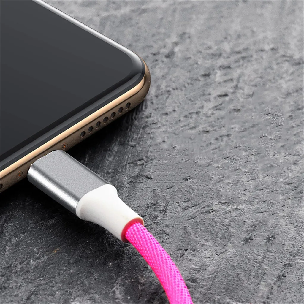 USB Type C Fast Charging Cable 5A/3A Quick Charge 3.0 for Samsung Galaxy Note10 Plus A5 A7 Oneplus 6T 7 Pro Redmi Note 8 7S | Электроника