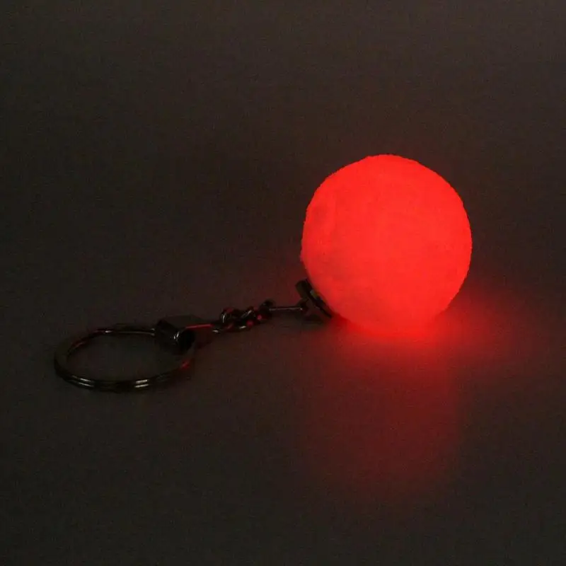 

Portable Moon Light 3D Printing Keychain LED Night Lamp Backpack Decor Creative Gifts Bag Backpack Decor Night Light