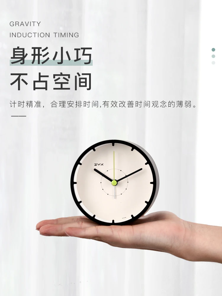 

Nordic Digital Modern Alarm Clock Metal Creativity Bed Side Sleep Trainer Cute Alarm-clock Radio Timer Budzik Home Decor EK50AC